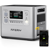 AFERIY P210 Stazione di alimentazione portatile 2400W 2048Wh argento